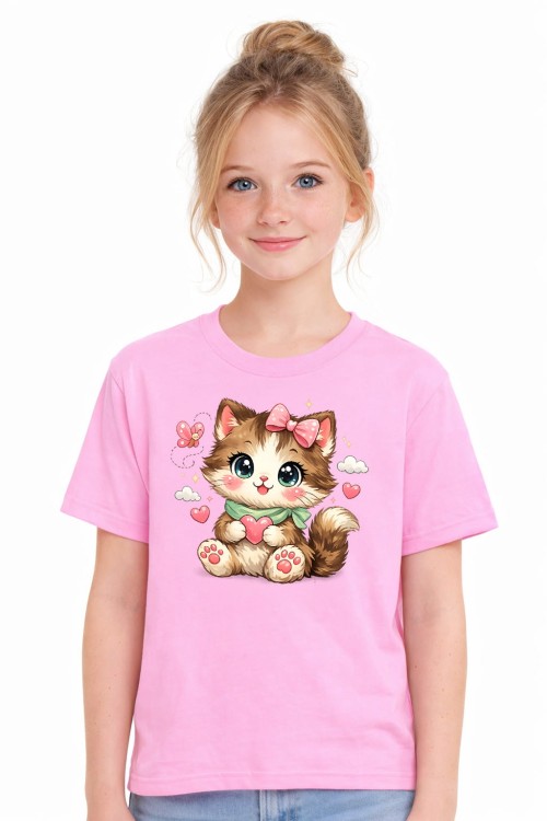 Sweet Cat Kids T-Shirt Pink_L.jpg