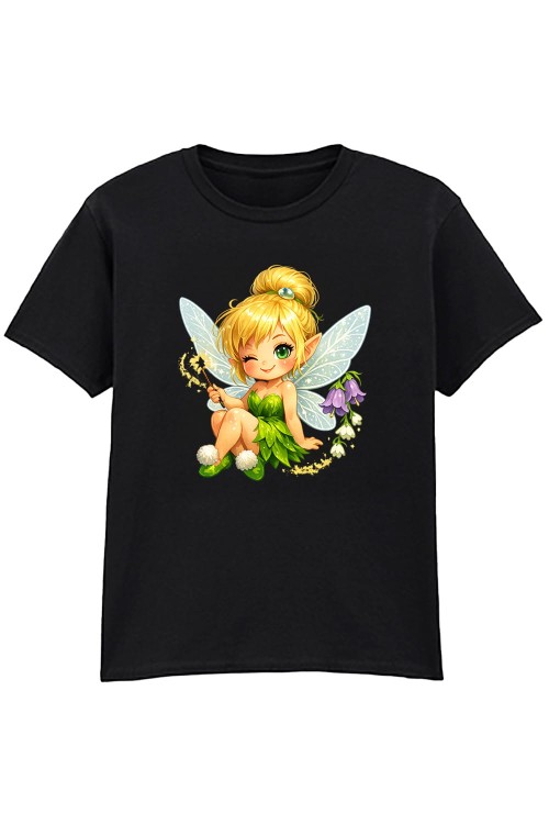 Dzwoneczek Kids T-Shirt Black.jpg