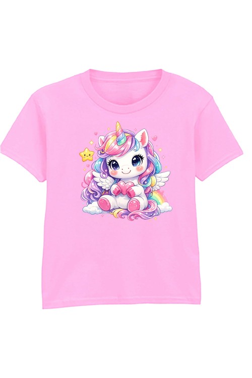 Unicorn Kids T-Shirt Pink.jpg