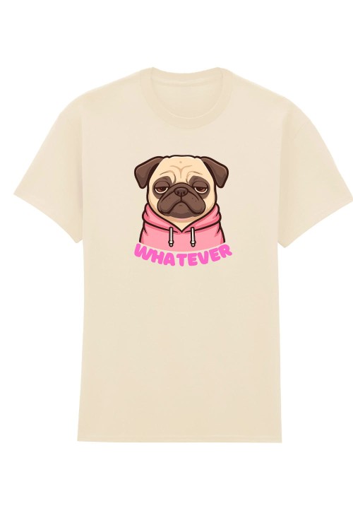 PUG Whatever T-Shirt  Sand .jpg