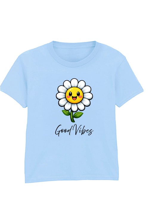 Smily Daisy T-Shirt Kids Sky.jpg