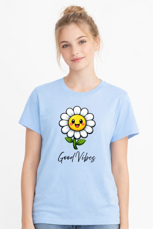 Smily Daisy T-Shirt Kids Sky_L.jpg