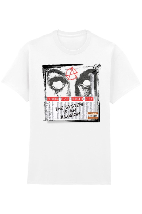 The System is An Ilusion T-Shirt White_L.jpg