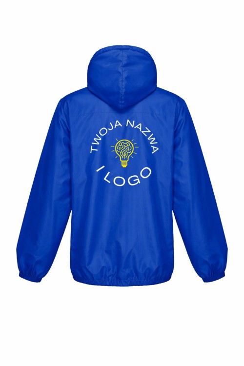 Windbreaker jacket Back Royal Blue.logo.jpg
