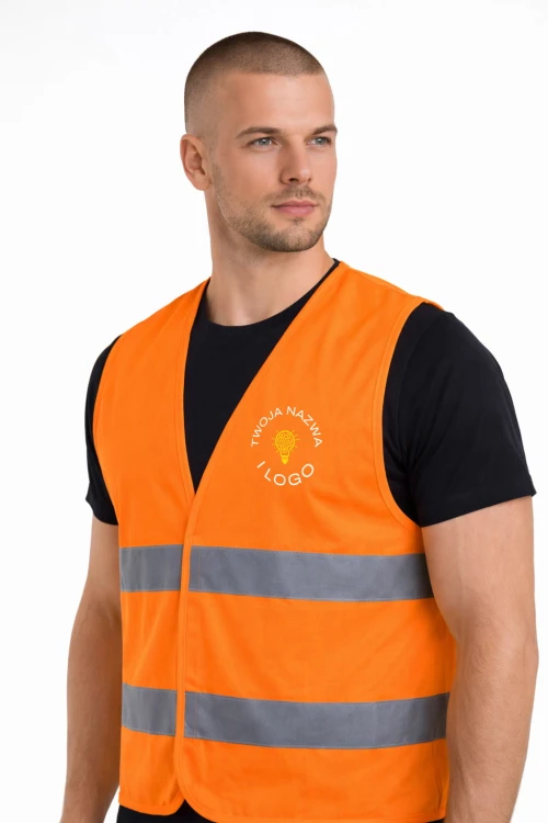 Hi-Viz Vest Orange Half Front.Logo.L.jpg