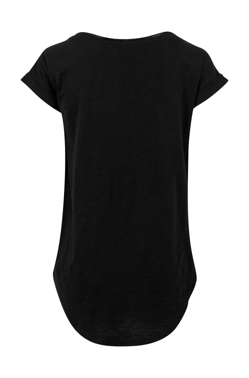 Black Ladies Long Slub Tee back .jpg